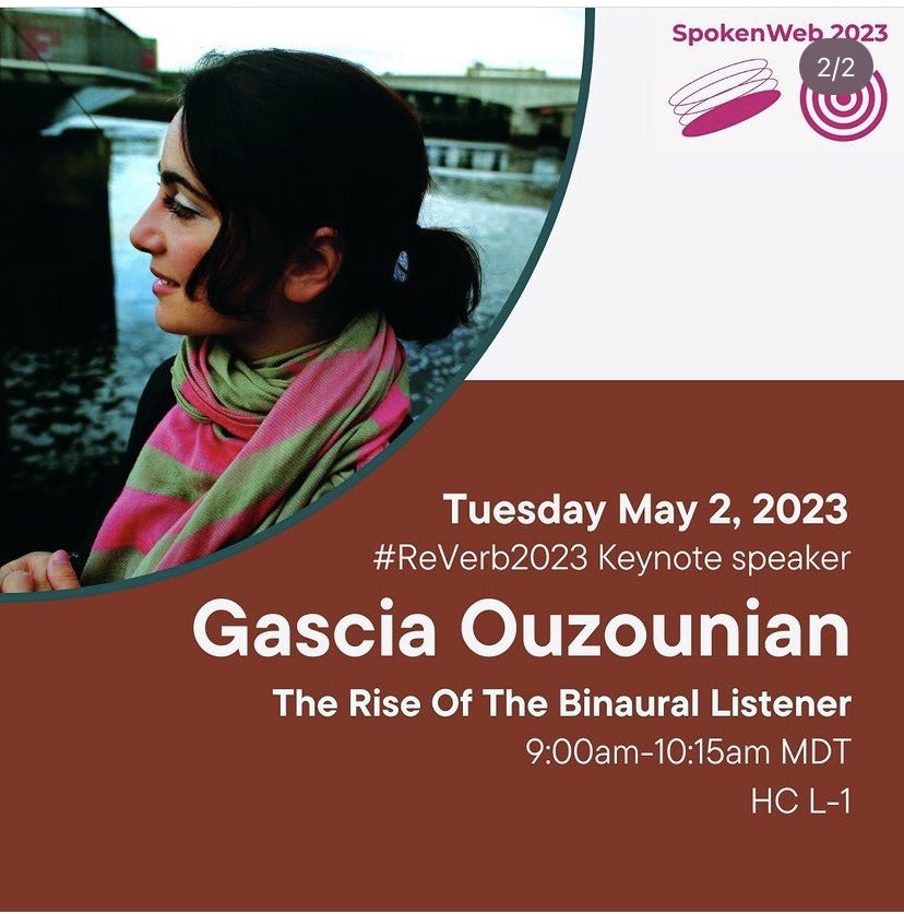 We’re about to begin the second keynote of the Symposium, presented by @gasciaouzounian! Updated talk title: “Shock City: Urban Echopolitics In Gaza.”