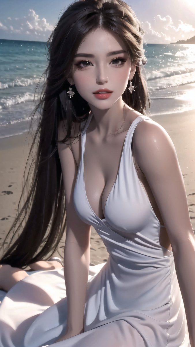 CrystalCyanAI's tweet photo. #AIArtworks #AI美女 #aigirls #VegaAI
On the Beach https://t.co/avlPAZXm9s