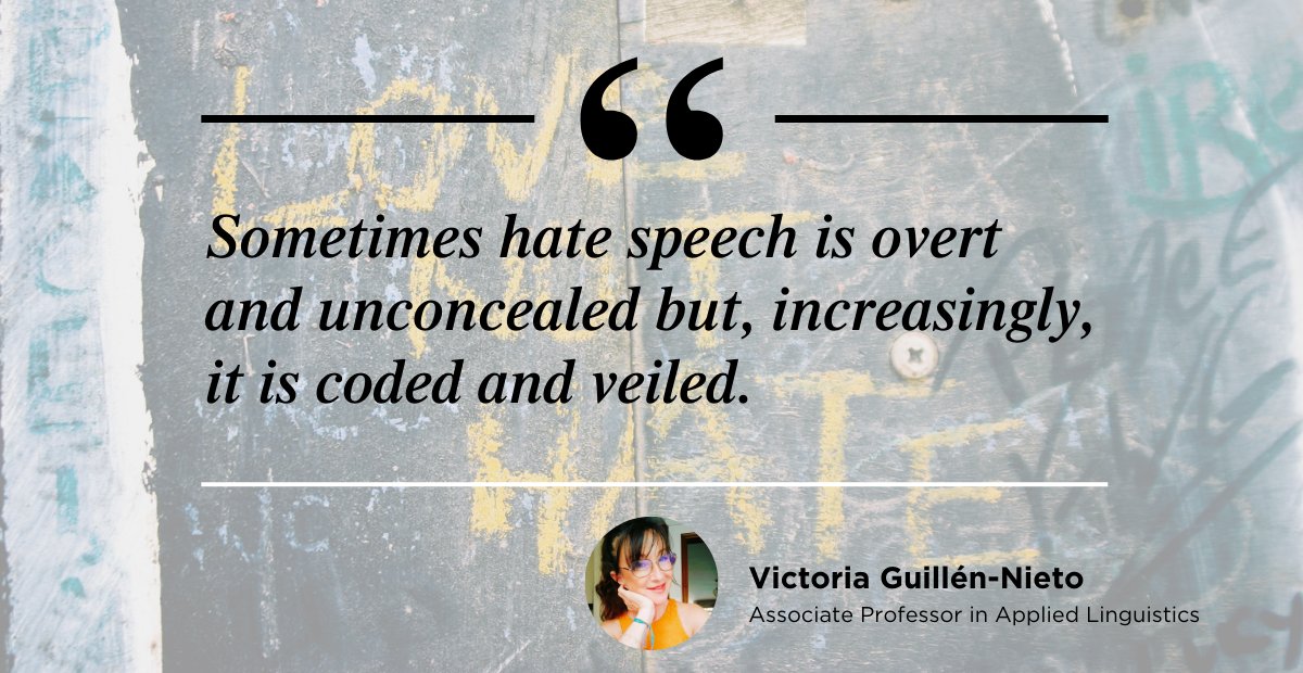 Only now is the study of #HateSpeech gaining traction in the field of #linguistics. In our latest blog post, Victoria Guillén-Nieto of the University of Alicante in Spain says it's high time for linguists to step up: blog.degruyter.com/dismantling-ha…