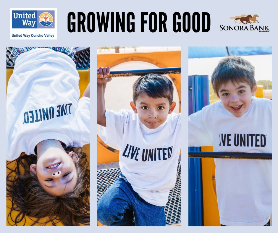 If United Way of the Concho Valley receives at least one donation between 2:30 pm-3:00pm we will have an opportunity to receive an additional $500 amplification dollars!

Donate here: sanangelogives.org/uwconchovalley

Thank you, Sonora Bank, for sponsoring this prize!

#LiveUnited