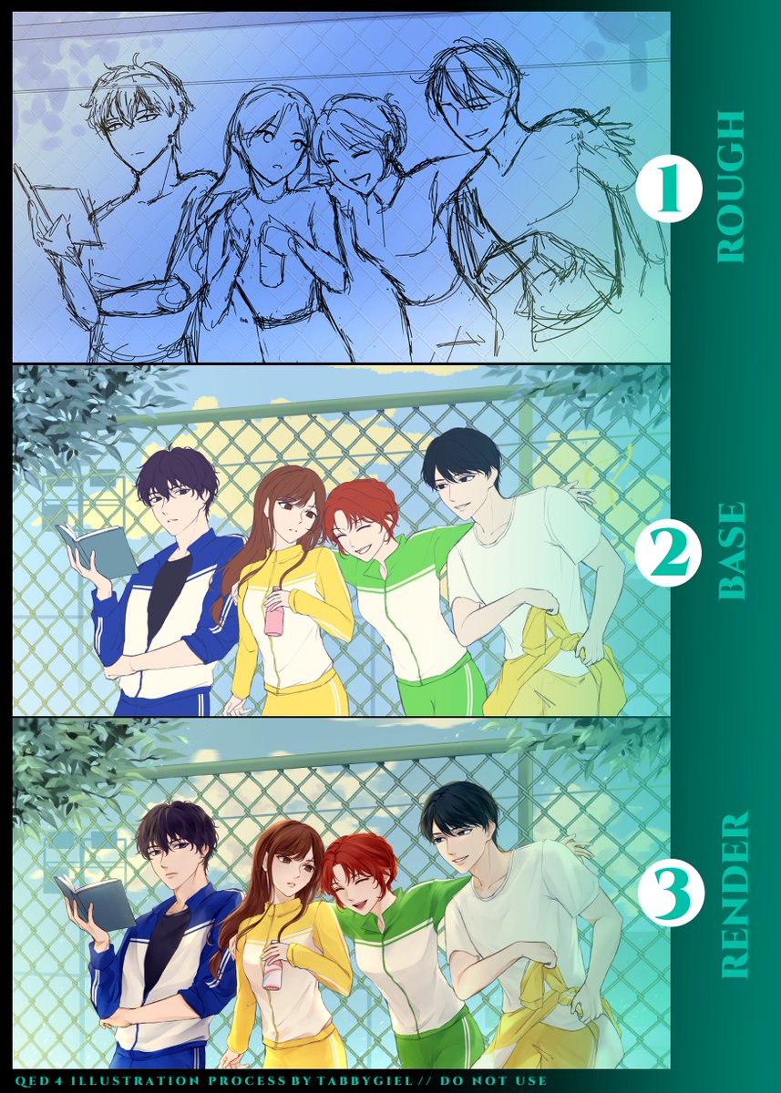 tabbygiel's tweet photo. QED 4 illust process yipperss
#QEDsEVENTh #PLtwt https://t.co/vsHcqb9rE0