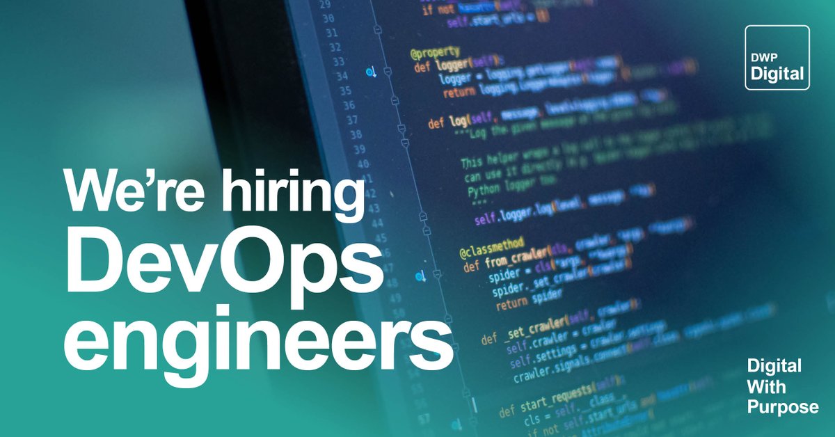 DWPDigitalJobs's tweet photo. 👩‍💻 Senior DevOps #Engineer
➡ Salary: up to £75,781
🏢 Location:  Birmingham, Blackpool, Leeds, Manchester, Newcastle or Sheffield.

Apply now on our website:
https://t.co/qCKixFITyz

#TechJobs #DigitalJobs https://t.co/HhYBEDkyD2