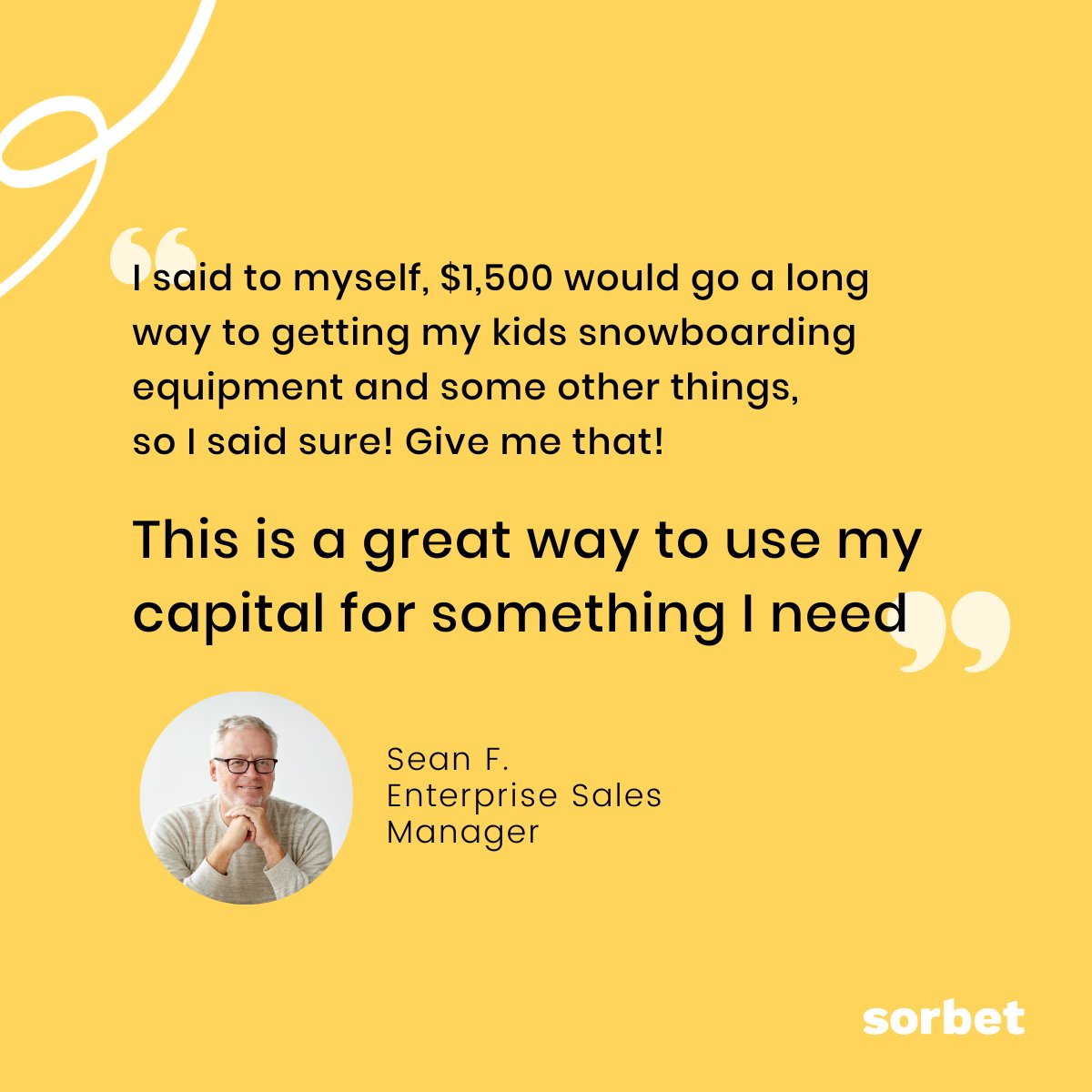 We love hearing stories like this from our community! 🫶
You can now turn ur unused #PTO into #cash &amp; start spending it on the things that matter to you. No need to wait until you leave your company!
Have PTO days that you’re not using? Head to >> tinyurl.com/Sorbetco #PTOwoes