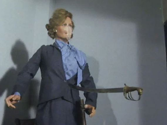 #OtD 2 May 1980 the Dublin wax museum was broken into and 15 waxworks vandalised. The intruders beheaded JFK and broke off the arm of Irish revolutionary Wolfe Tone, using his sword to slice off Margaret Thatcher's face and plunge it into her body