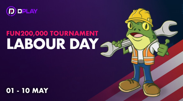 DplayCasino's tweet photo. ๐ค Are you feeling lucky? Prove it by joining the Labour Day tournament at DPLAY Casino!
With 200000FUN in prizes up for grabs, the time to play is now! ๐ฐ #DPLAYCasino #GamingAdventure #FUN200000
https://t.co/qModyrxGJZ https://t.co/UQ601KrR1c