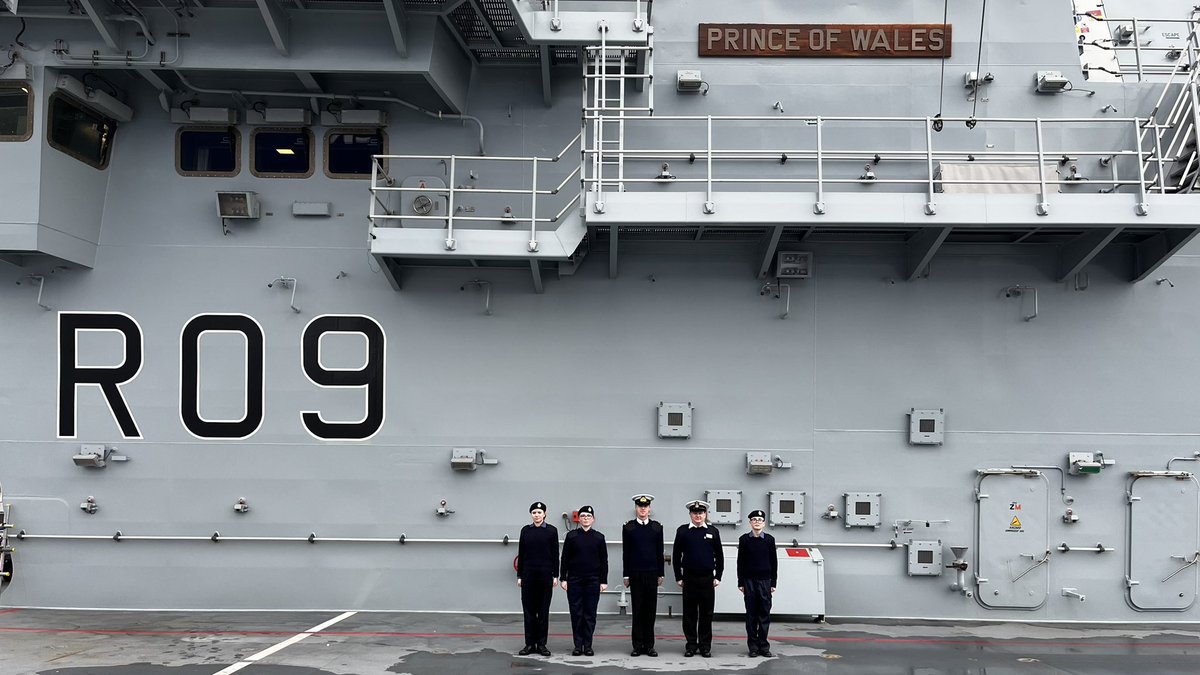 We had a fantastic visit last week to <a href="/HMSPWLS/">HMS Prince of Wales</a> thank you for the invite to affiliates day. The Cadets had a brilliant time onboard!