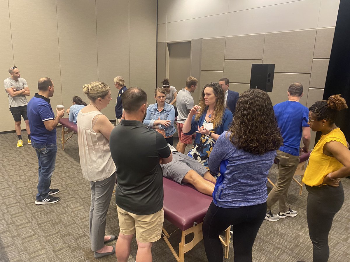 TheAMSSM's tweet image. Already off to a great start today with the Fellowship Fair, ICLs and Rising with Research presentations at #AMSSM2023!