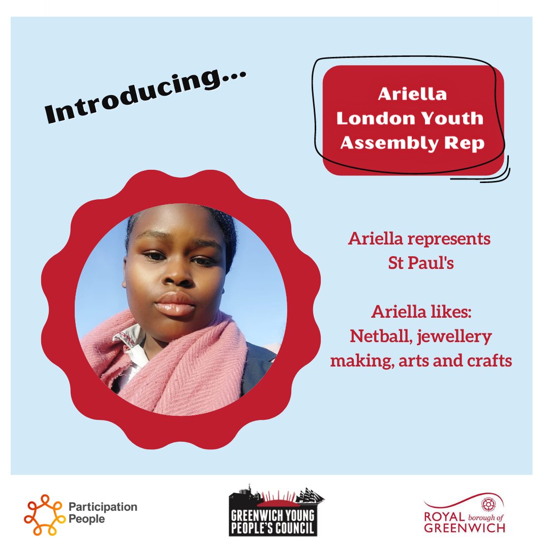 *Drumroll please* 🥁 Introducing - Greenwich's new London Youth Assembly Rep! 👏 During their induction GYPC elected their leadership team ! Ariella will be representing Greenwich regionally at @LYAssembly