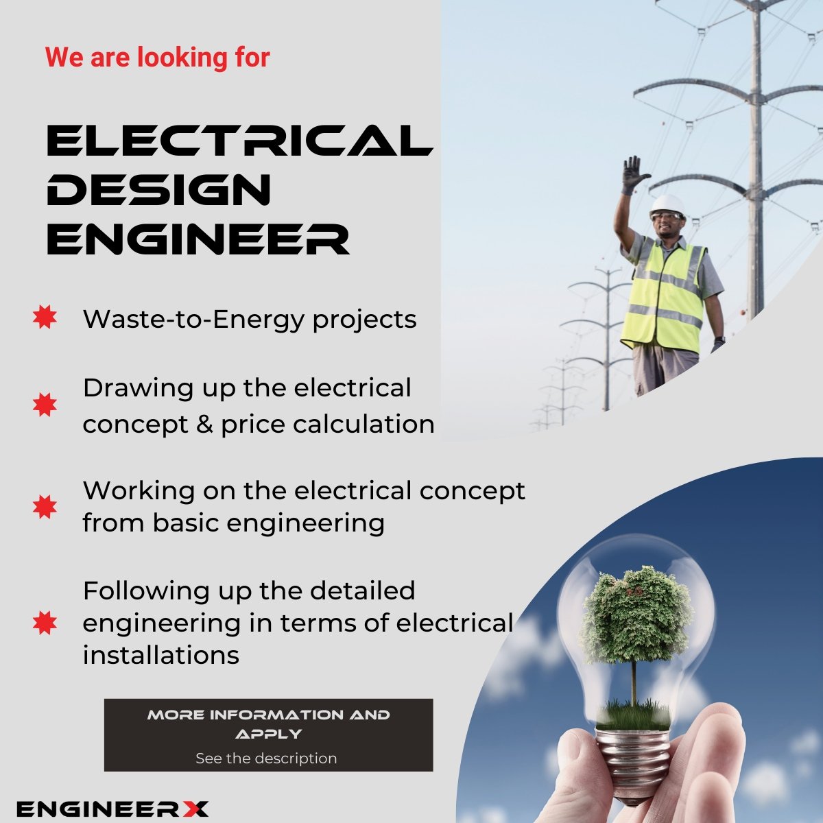 ❗New Position for Electrical Design Engineer❗

▪️ Do you want to join a fast-growing company in the Antwerp Province and be part of Waste-to-Energy projects?

👉🏼 Check the full job description: lnkd.in/gnxrW3tw
✉️ Apply: Natalia@EngineerX.com

#belgiumjobs…