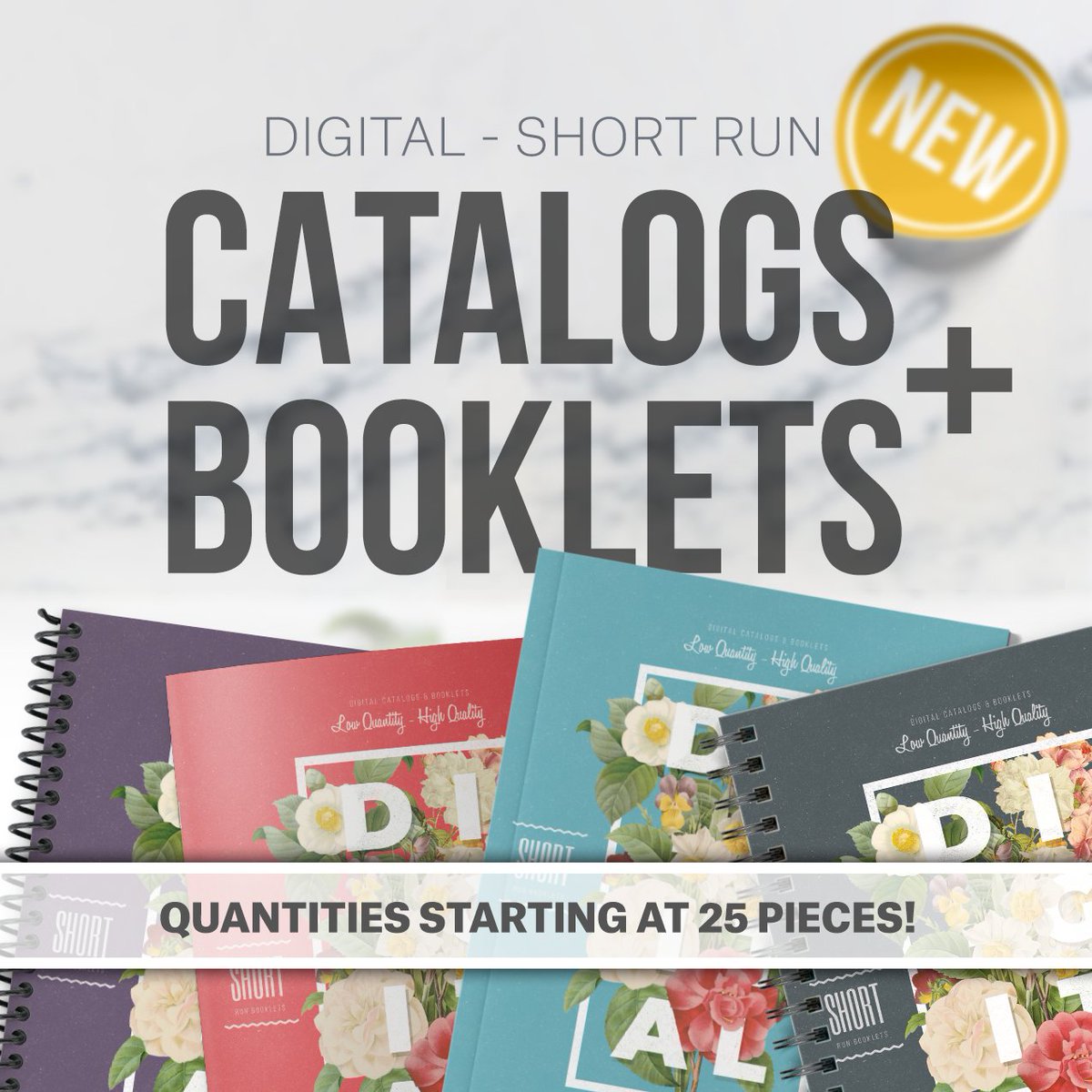 We've expanded our line of short run digital booklets! With order quantity starting at just 25 PIECES, you now have access to all styles, sizes, stock, and more at our super low wholesale pricing.
Start your order >> buff.ly/3LjbBHb