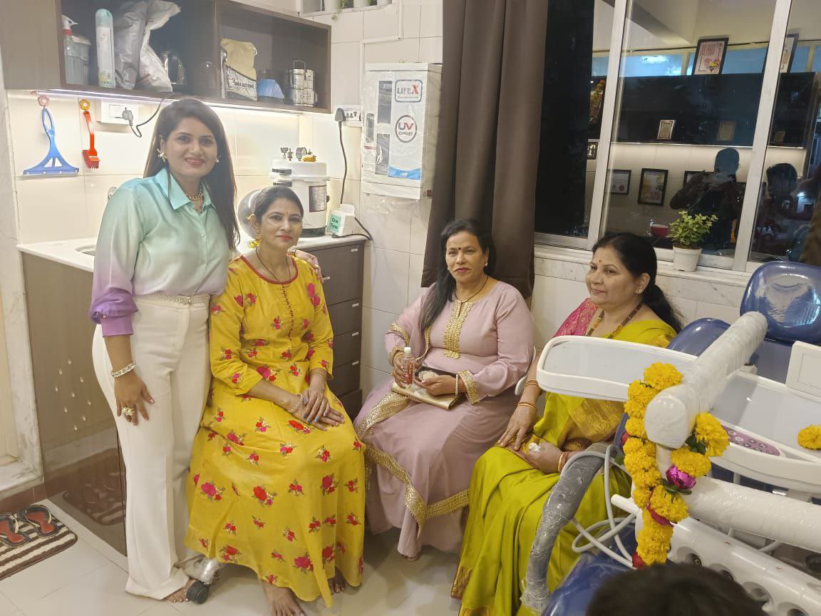 NeetaLad_Off's tweet photo. Inaugurated 'Dr Bhavikas Dental Care unit' At Chunabhatti.. 
Congratulations Dr.Bhavika best wishes for your great future! https://t.co/Z7FDt34ULH