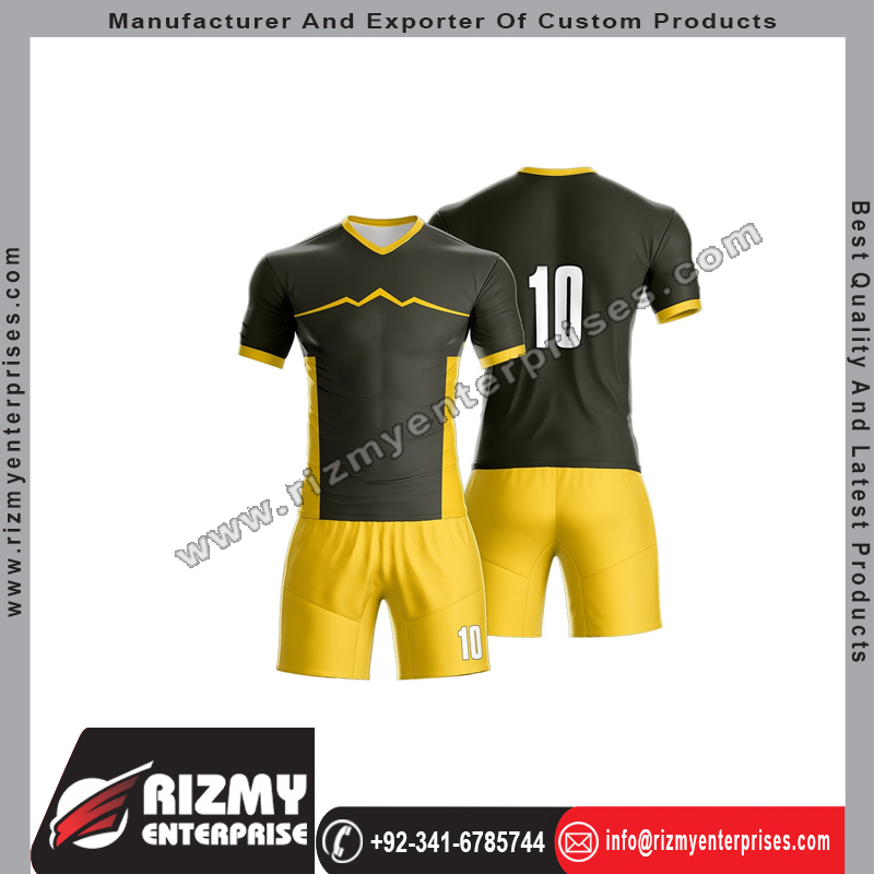 Sublimated Soccer Uniform consists of a jersey and shorts, both made of 100% polyester material.#soccer #soccergame #uniformes #soccertraining #socceruniform #sublimated #soccertime #socceruniforms #soccershots #soccerdesign #football #rizmysoccer #rizmyenterprises #design ⚽️🏀