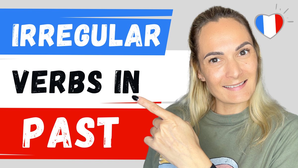 LearnFRwithLex's tweet photo. Are you struggling to conjugate and pronounce the 15 most common FRENCH IRREGULAR VERBS in the Past Tense - (IMPARFAIT)? Watch my latest video: https://t.co/MelkmNLevL
#LearnFrench #FrenchForBeginners #FrenchIrregularVerbs https://t.co/thBGCEKrEz