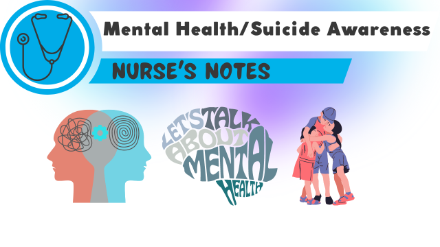 CountyButler's tweet photo. May's "Nurse's Notes" are in! Every month, our staff nurses share important health updates and this month, our nurses are talking about Mental Health and Suicide Awareness. Click the link to read the latest Nurse's Notes: https://t.co/dEqhDVS1q3

#MentalHealthAwarenessMonth https://t.co/MlKJuVbMbE