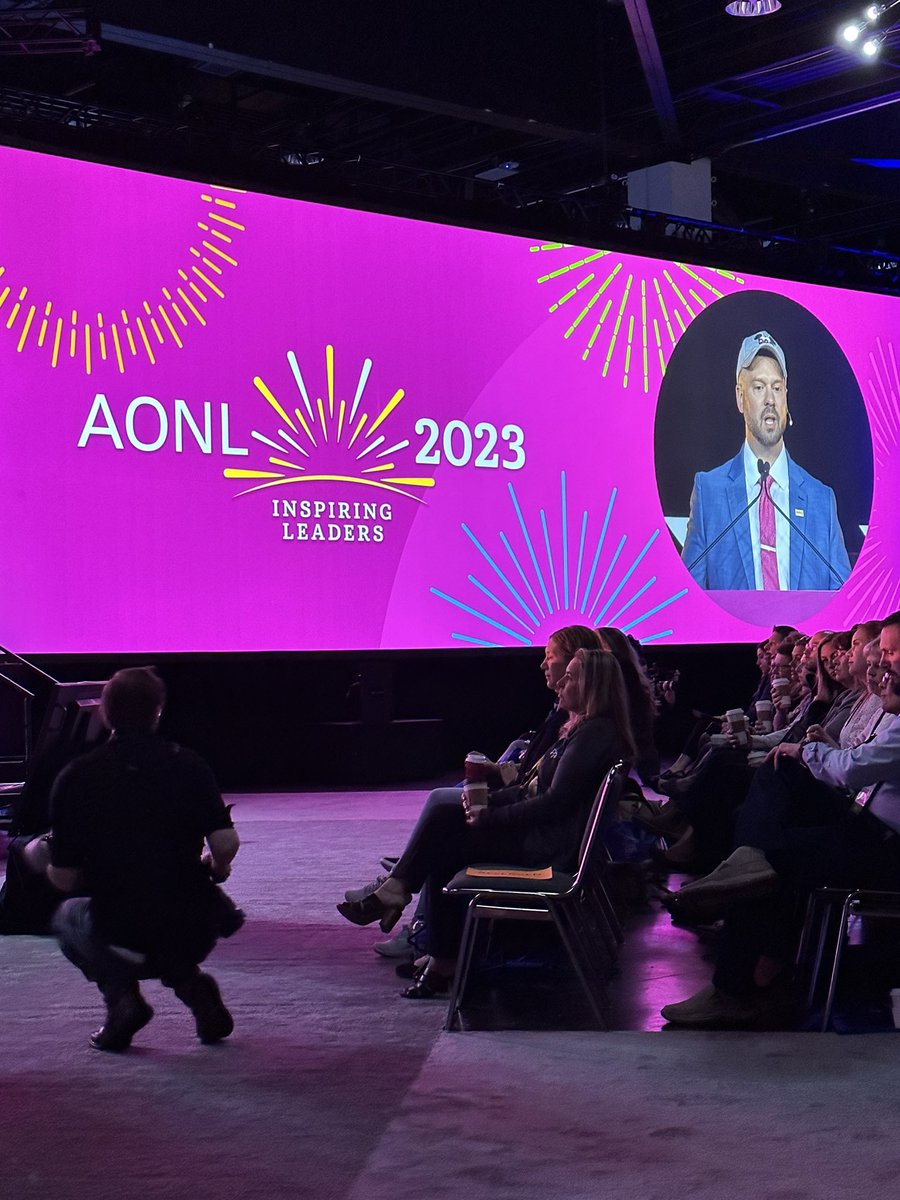 JParchment24's tweet photo. Are you at the conference?? @tweetAONL 
Our president @cincierik welcoming the attendees. https://t.co/6RfcYlN3Cn