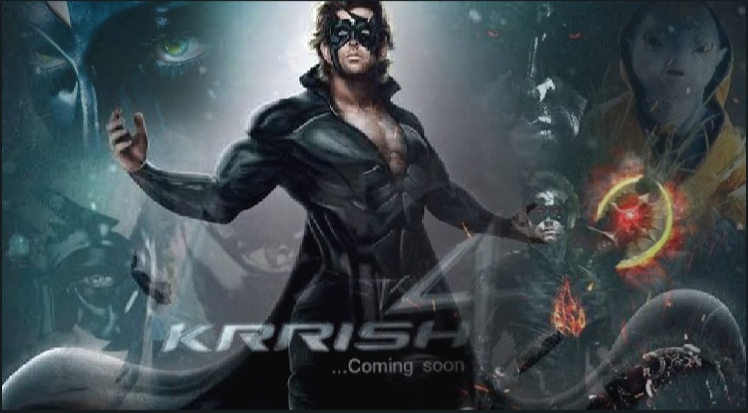 #Krrish4 is Back !🔥🔥🔥
#HrithikRoshan ka Jalwaa🌋🌋🌋

The Box office Tsunami Loading...
*Edit Kosis by Me* 😎