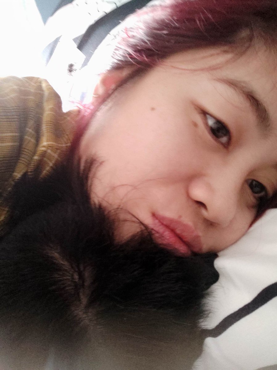 yourgirlmomo's tweet photo. Waking up in the morning with you by my side makes my heart melt❤️
#myperfectmorning
#firstsleepover #37hrswithyou @Legendarypiglet https://t.co/d4Rb65JVNW