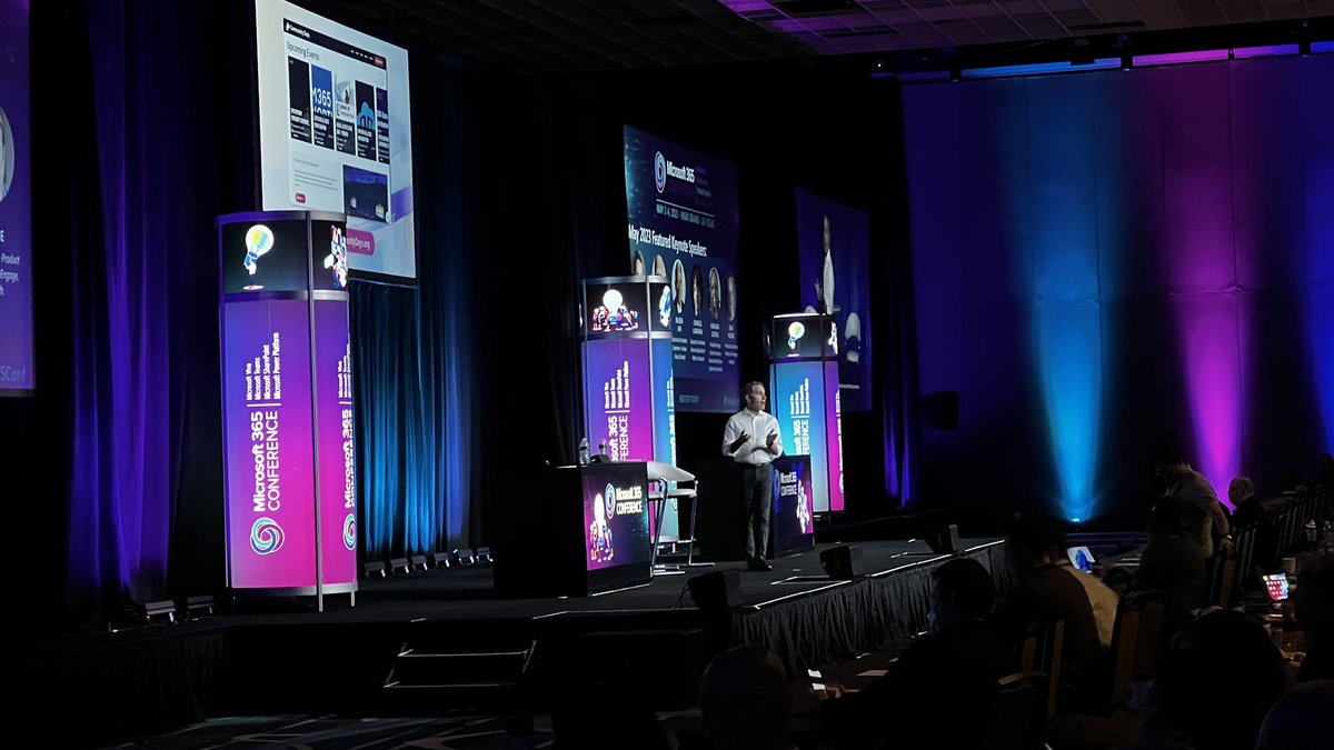 SharePoint's tweet image. #M365Conf opening keynote is a go with @JeffTeper sharing all things for the new era of work.