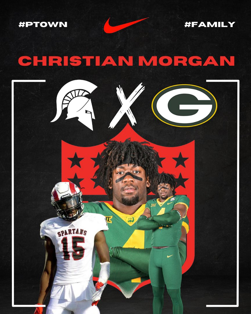 PHS_Spartans's tweet photo. Congrats to @cmorgan_4 on his opportunity with the @packers 
Once a Spartan always a Spartan! #FAMILY https://t.co/7Wtr3trDMR