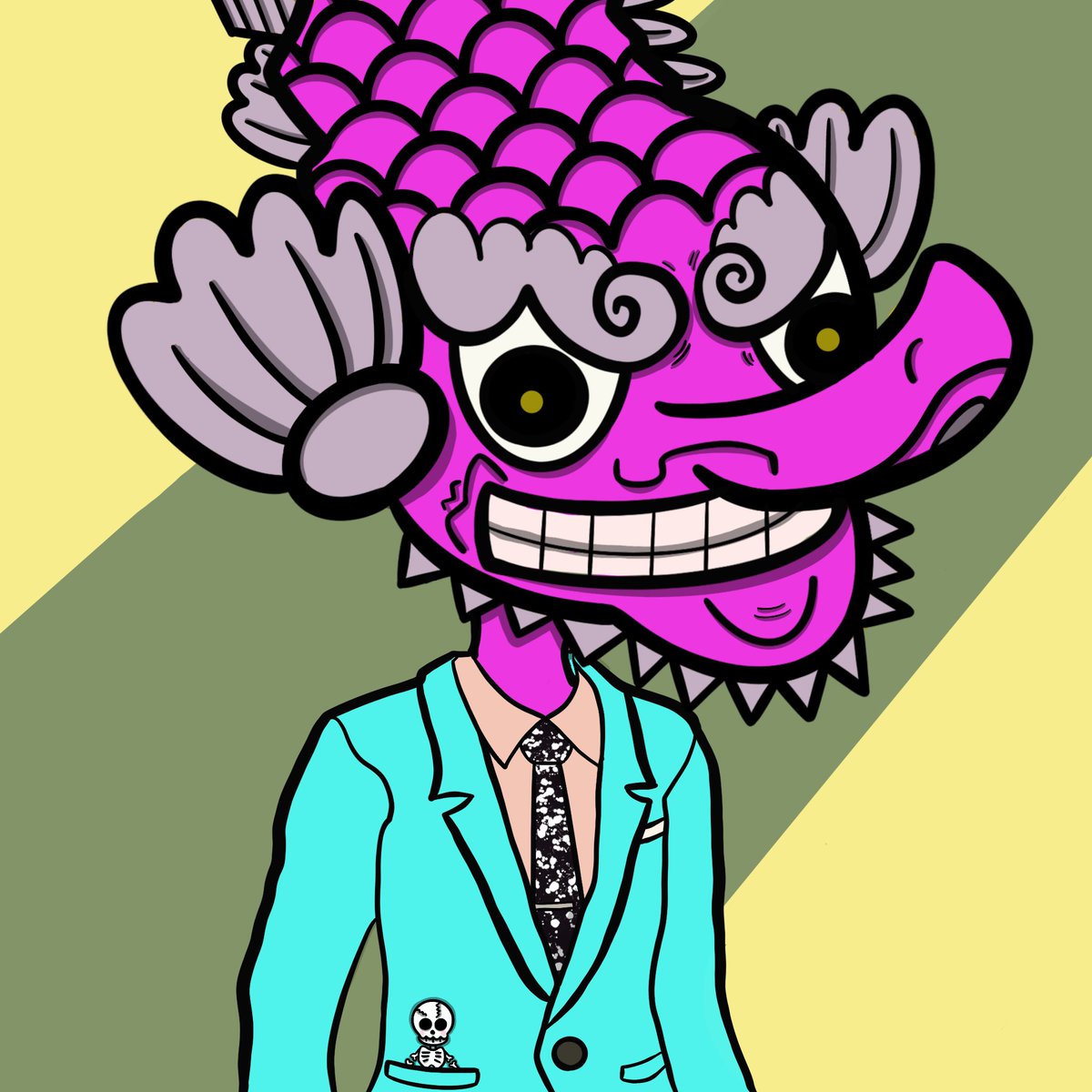 New NFT 「Suit Shachihoko Man #7」（0.02ETH）😊 

opensea.io/assets/ethereu…

#art #artist #NFTart #opensea #NFTs #AnimeArt #painting #illust #design