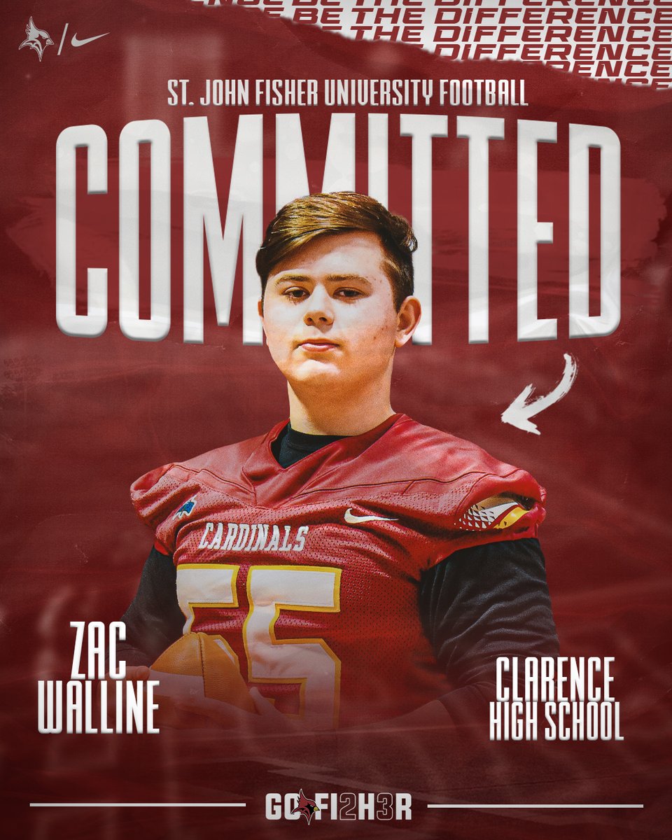 🚨Zac Walline
📍Williamsville, NY
📚Clarence High School
🏈Offensive Line

Please help us in welcoming Zac to the Cardinal Family!
#BeTheDifference #GOFI2H3R #CardinalCode