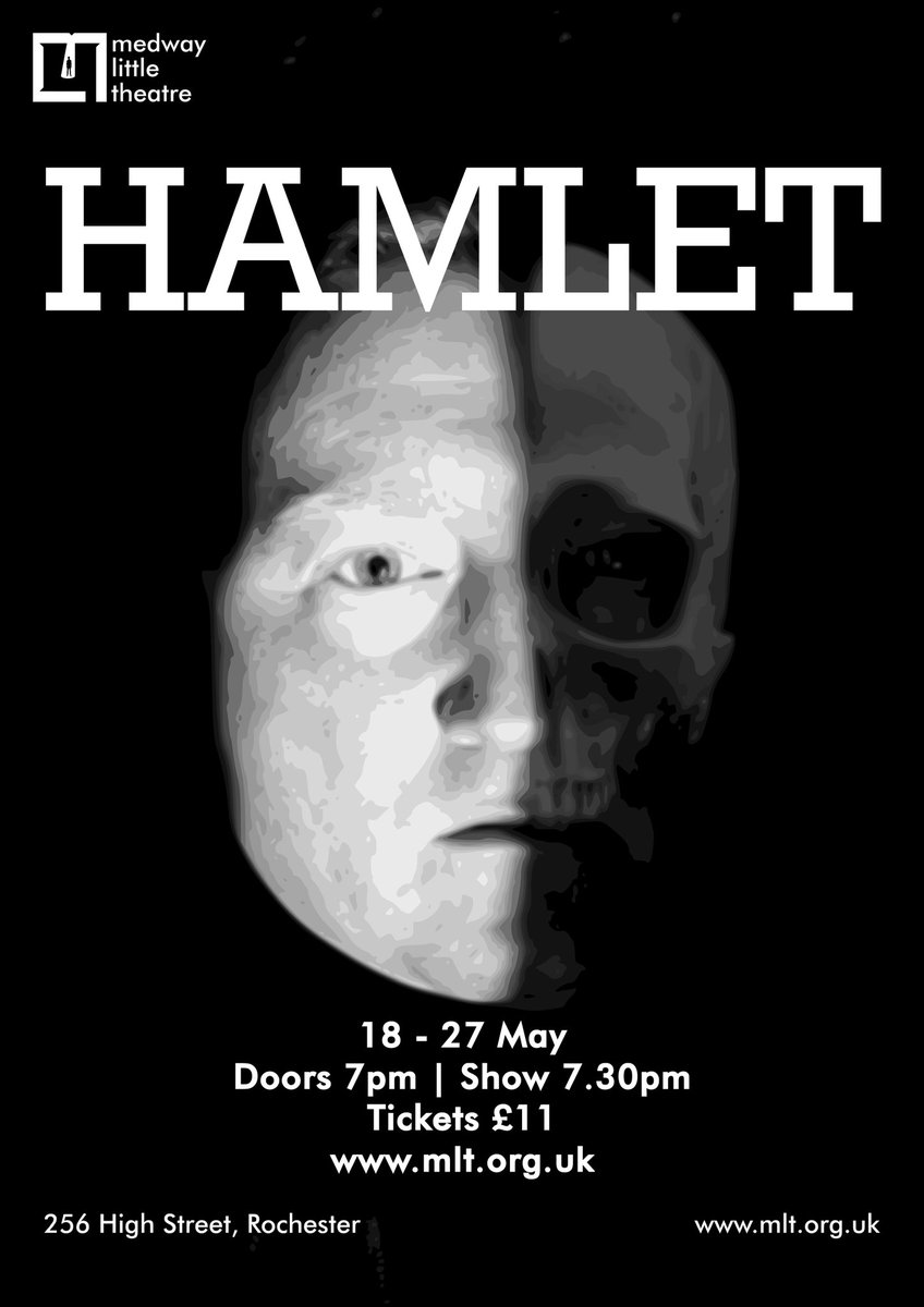 NOW BOOKING
Hamlet
18 - 27 May
Doors 7pm | Show 7.30pm
£11
mlt.ticketsource.co.uk