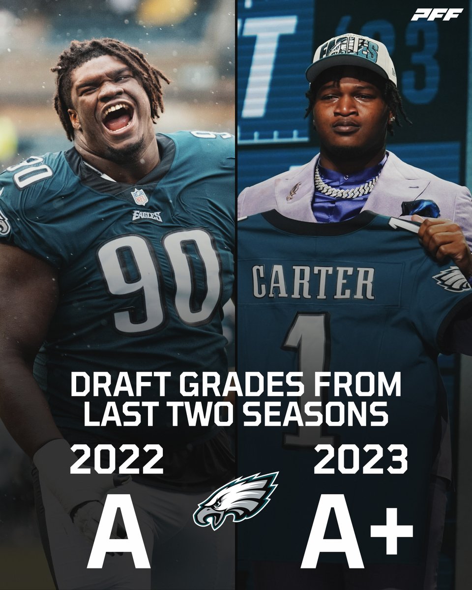 The Eagles have hit a home run in two straight drafts