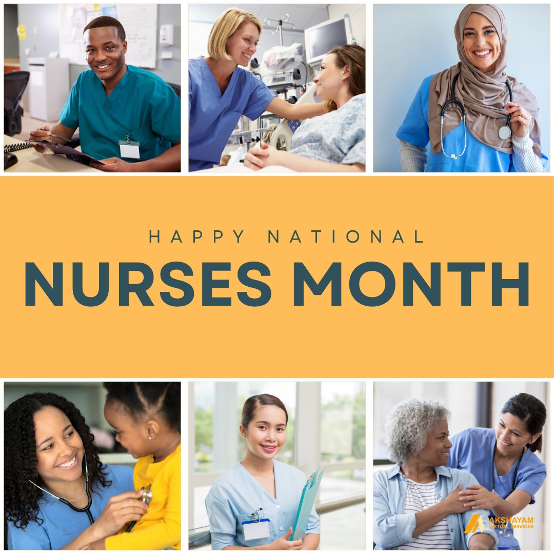 AkshayamVirtual's tweet photo. May is National Nurses Month. To all of our amazing nurses from all over the world, your hard work and dedication are recognized and appreciated! 

You rock! 

#nationalnursesmonth #nursesmonth #nurses https://t.co/YZD896xIHV