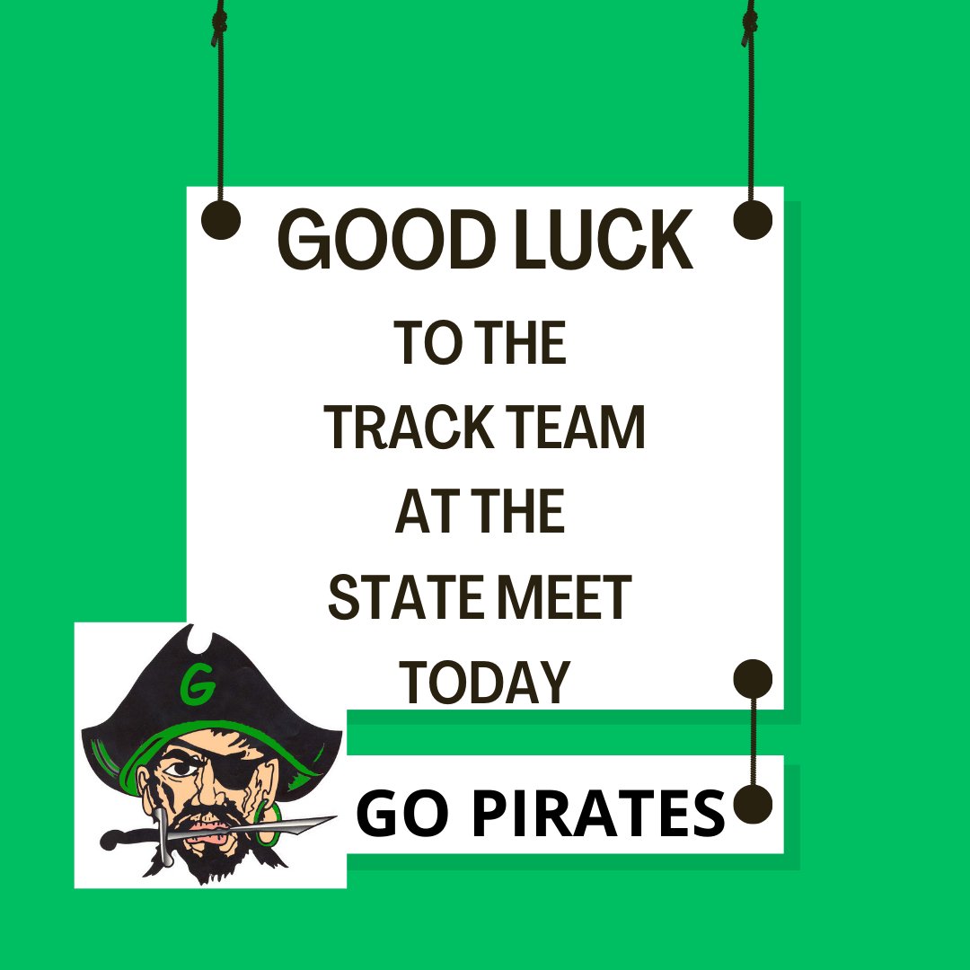 GreenlandHS's tweet photo. LET"S GO PIRATES! https://t.co/3u8Z2Dv4tg