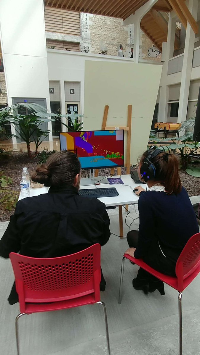 CheperGame's tweet image. 🎮 Ce week-end j'étais finaliste avec Sea of Minds du #all4games au @spawnfestival. Merci au @Cnam_Enjmin pour cette belle expérience, merci à l'équipe de @DomusGame et aux lauréats de Medulla Studio pour la bonne ambiance qu'il y a eu ! #IndieGameDev #jeuxvideo