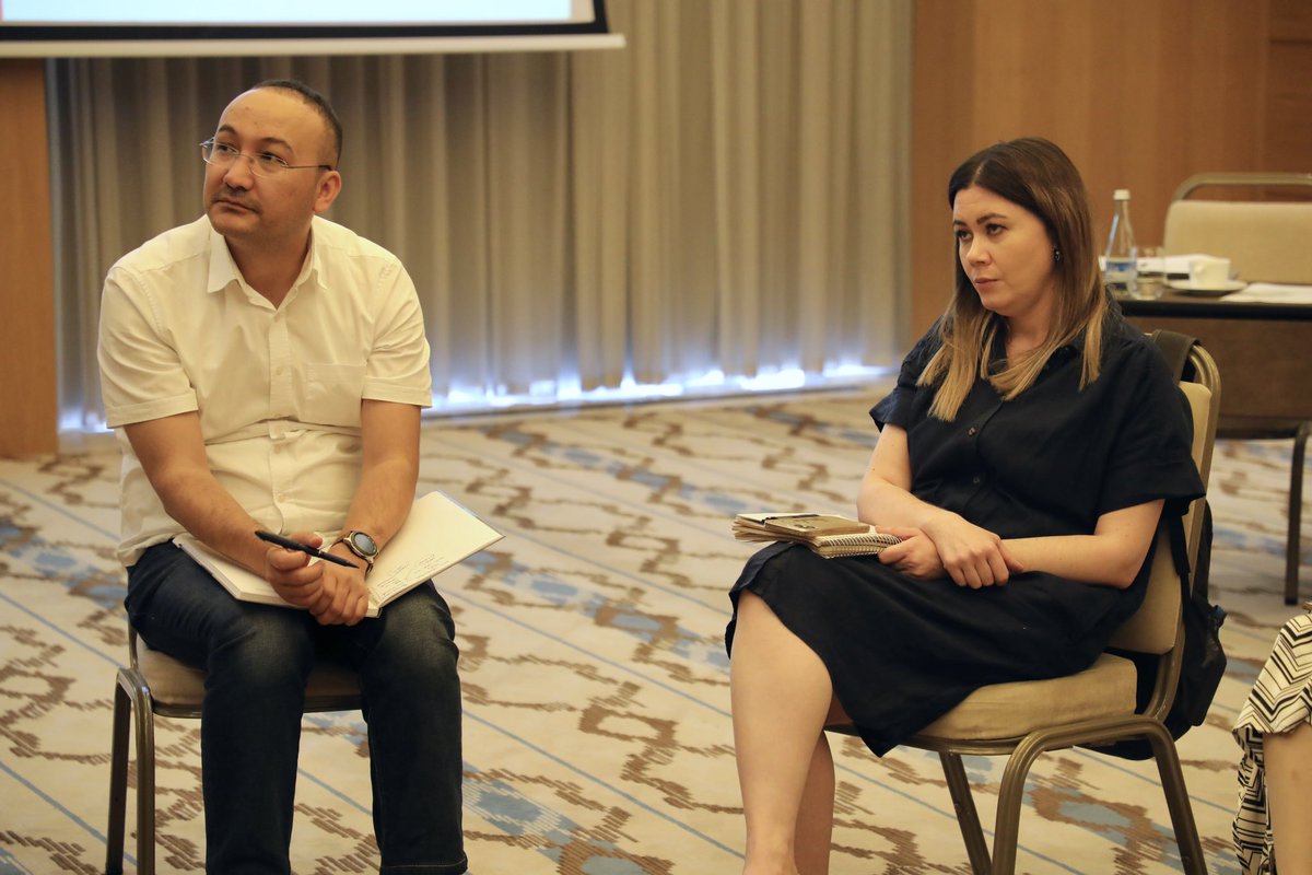 UNDP_Uzbekistan's tweet photo. Today our team worked on internalizing the #DynamicManagement and #Intelligence generation protocol which will allow constant flow of policy propositions as an outcome of activating #portfolios.
#FutureSmartUNDP
@UNDPAccLabs https://t.co/IgAjNzcHyd