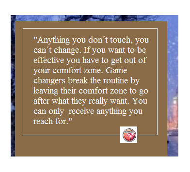 thebondjournal's tweet image. #gamechangers #breaktheroutine #stoffzumnachdenken #foodforthought #quotes #Zitate #effectiveness #change #comfortzone #motivation #success