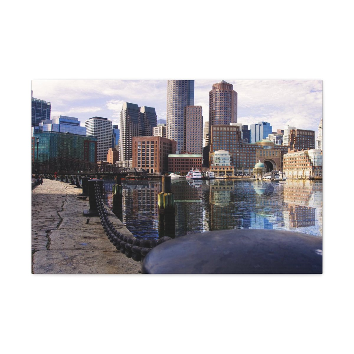 Boston Skyline Canvas Art - Cityscape Photography Wall Decor etsy.me/44m5yKr #printingprintmaking #abstractwallart #canvaspainting #modernhomedecor #printedartwork #uniquewalldecor #largecanvas #art #contemporaryart