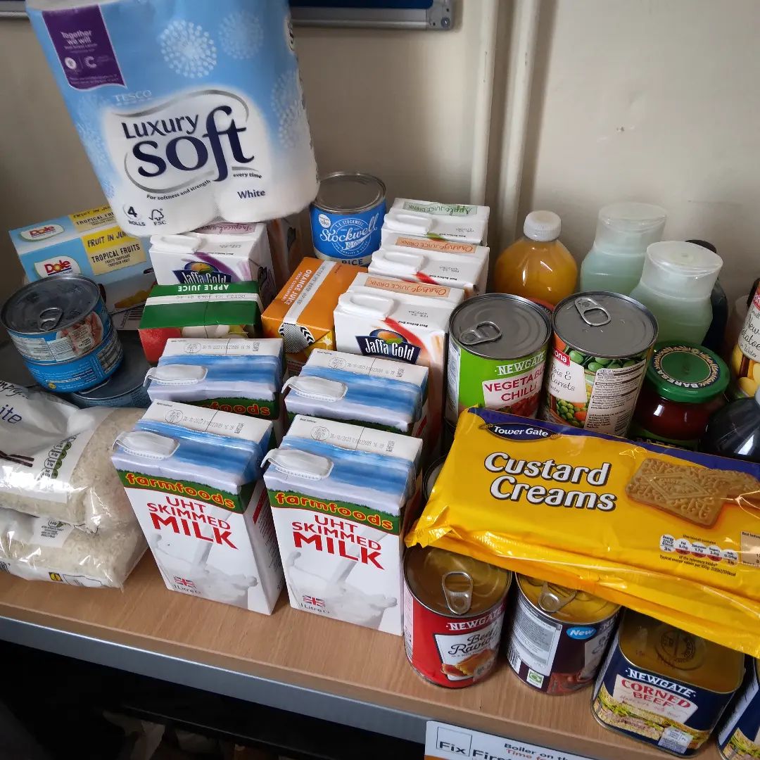 BrookdalePM's tweet photo. #trusseltrust #peterboroughfoodbank #costoflivingcrisis Our delivery to the Peterborough Foodbank this week all donated by the amazing Brookdale Team. https://t.co/Dpf2yN0ZAg
