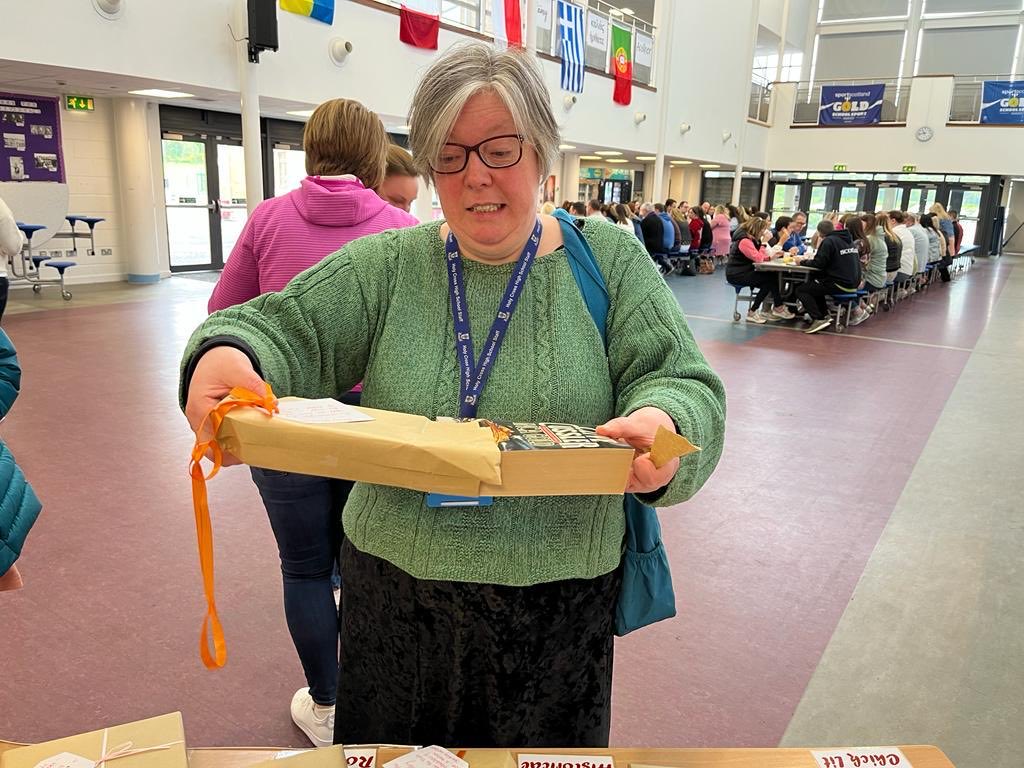 Our Summer Reading Drive is well underway! Our staff got involved in a Mystery Book Stall during their coffee break this morn. Who doesn’t love a literary surprise? #readingschool #sharetheliterarurelove ⁦@scottishbktrust⁩