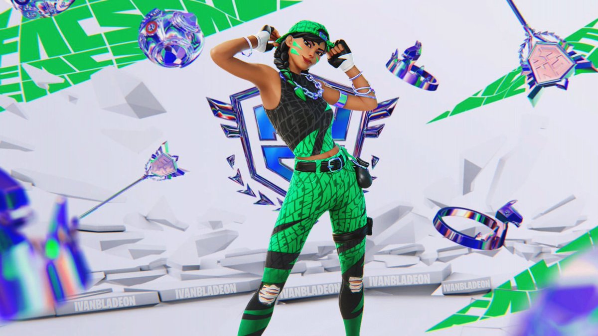 JustAivi's tweet photo. FNCS AURA GIVEAWAY! 🎁

⏰Ends on release. (Probably before)

♻️Retweet.
☑️Follow me w/🔔 to join.

Tag someone who is awesome! 🤩 

I wish you good luck! #Fortnite #FortniteFNCS ⚜️ https://t.co/8n9UB8fmTw