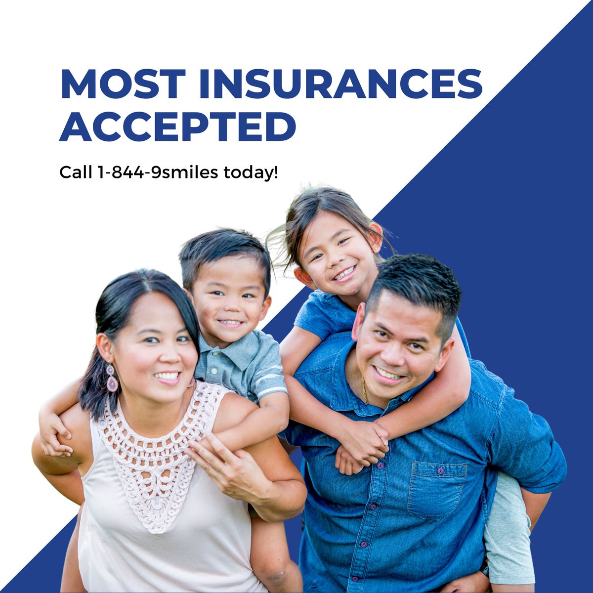 Looking for an affordable dentist?

✅We accept most insurances and offer an in-house dental plan and flexible payment options!

📞Call 1-844-9smiles or click the link in our bio to schedule an appointment!
.
.
.
.
#americandentalsolutions #mostinsuranceaccepted