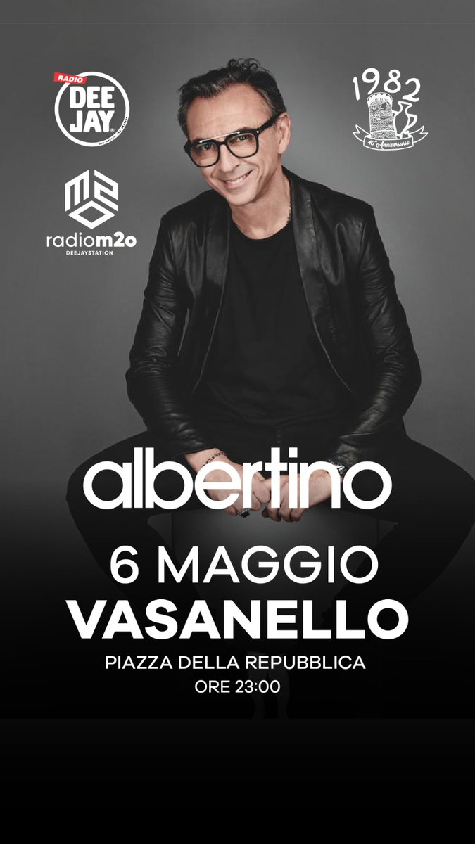 IN PIAZZA – Una discoteca a cielo aperto con Albertino e Ferrari direttamente da Radio Dj
tusciaeventi.it/eventi/in-piaz…  

<a href="/robertoferrarii/">Roberto Ferrari</a> <a href="/albertinodj/">Albertino</a>
