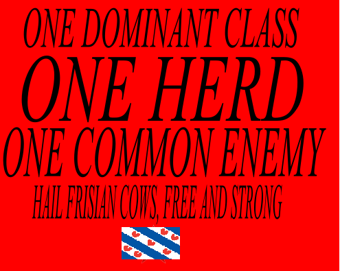 I really like those propaganda posters from Fallout and other war related games so I decided to incorporate them into our series. This was a propaganda poster to encourage cowgirls to fight for Frisian independence