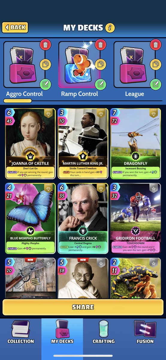 Erwij's tweet photo. >quits LOR
>finds an indie card game by an ads
>builds try-hard decks based on LOR deck archetype even though it’s a game where only purpose is to collect ultimately massive immense cards, even the league/rank rule system is vary from week to week 😶‍🌫️ https://t.co/bkAU9o5QEU
