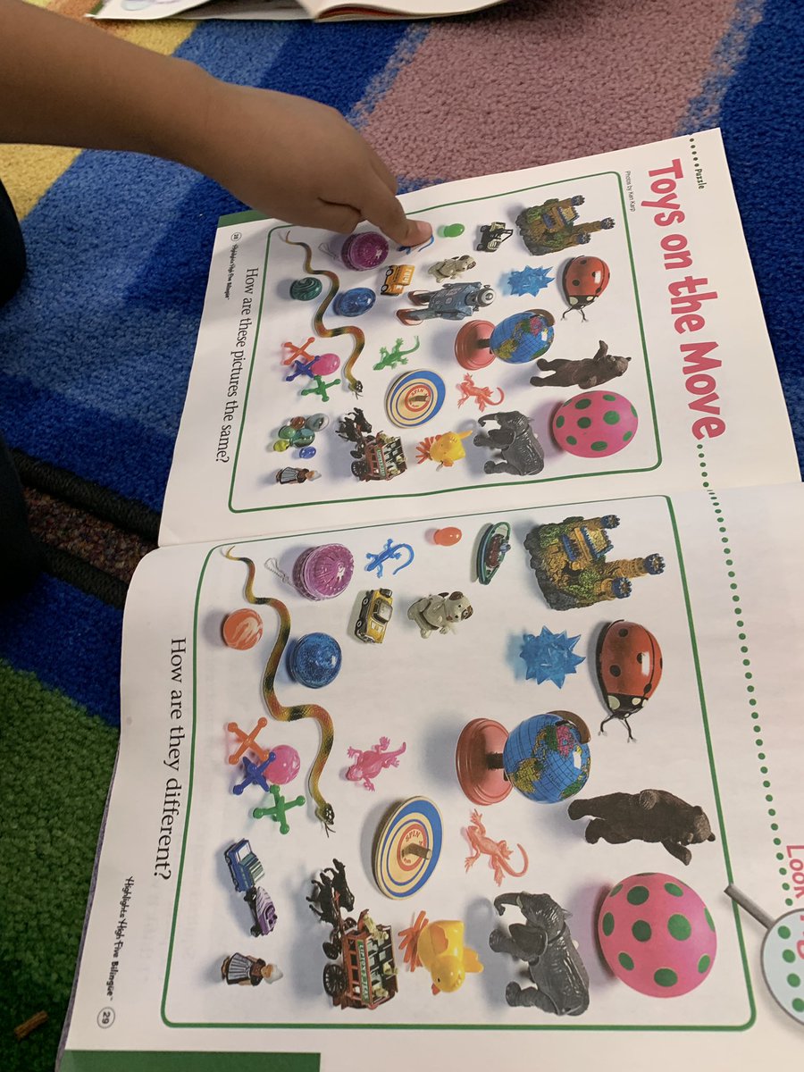 carolynvibbert's tweet image. My @Highlights High Five is my favorite magazine for the library, but my old copies are falling apart. Time to laminate the puzzles! They are so good for pattern recognition and looking for details. #LibraryTwitter #PWCSLibraries