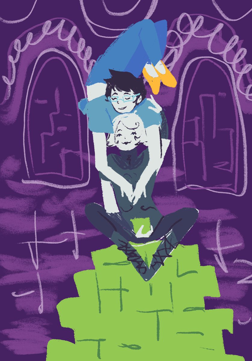beanglossy's tweet photo. Colored it #johnroxy #juneroxy
#HOM3STUCK #homestuck https://t.co/a8o5hwvs0a