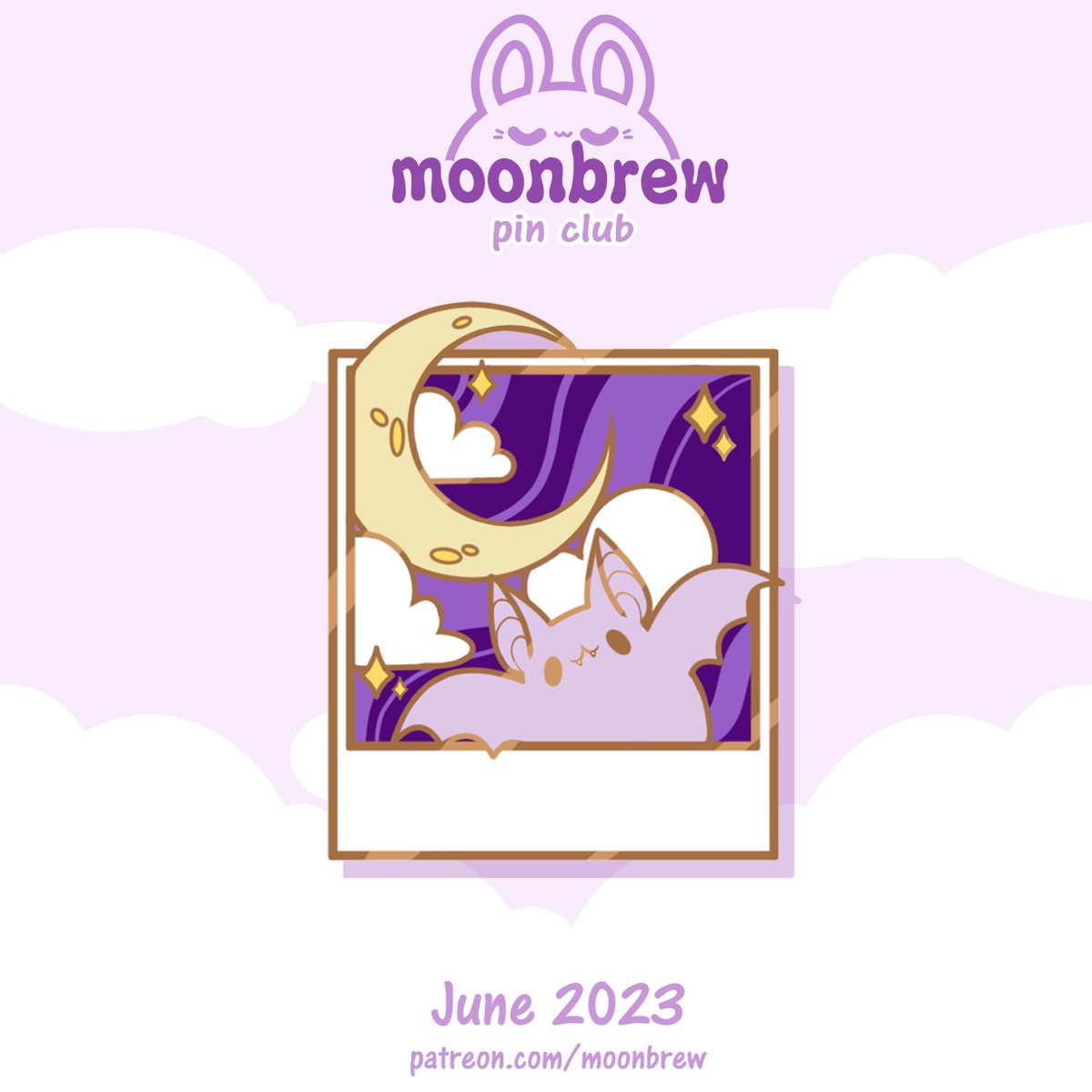moonbrew_'s tweet photo. ★ June 2023 Design Reveal ★
Been feeling a little spooky lately so I wanted to do another design with our resident Bat (who still needs a name). Summer is a good time for vacations and relaxing so what better way to show that off than taking pictures? https://t.co/VsnQH7V68i