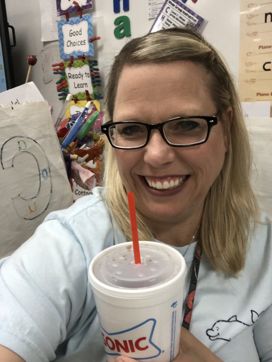 Thx for the Sonic drink and appreciation love!!  <a href="/dovepta1/">Dove PTA</a> #DESisBest!