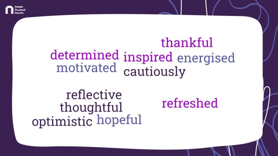 Nesta People Powered Results (@ppresults) on Twitter photo & That's a wrap to our #PeoplePoweredHealth event. Here are some reflections from participants on how they left feeling 👇 
#peoplepower #PeoplePoweredHealth & That's a wrap to our #PeoplePoweredHealth event. Here are some reflections from participants on how they left feeling 👇 
#peoplepower #PeoplePoweredHealth