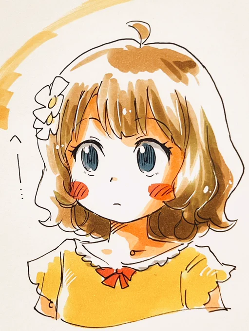 ちょっとだけ感心してる桃子ちゃんセンパイ。