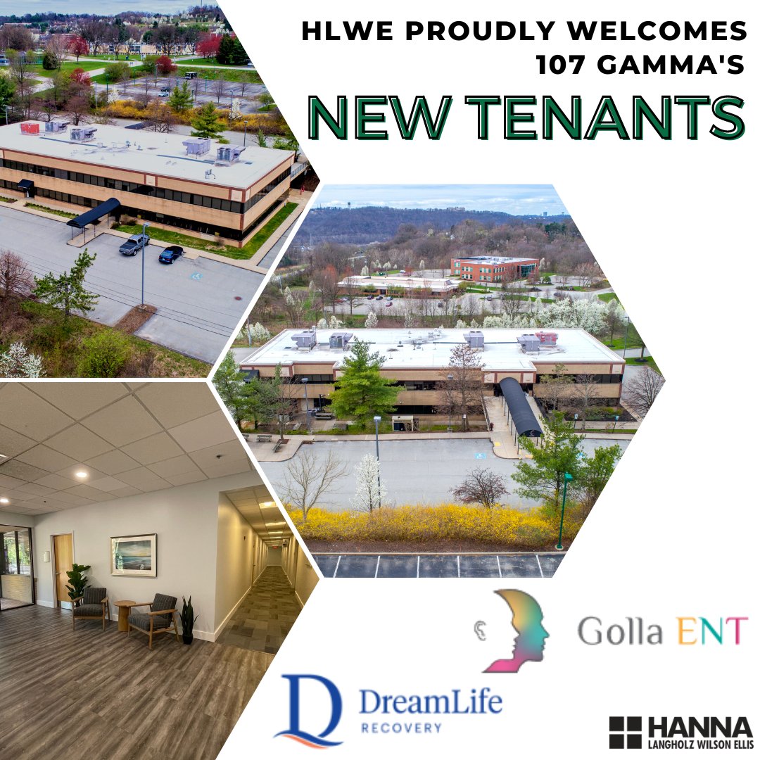 We are proud to welcome our new Tenants to 107 Gamma - Golla ENT and DreamLife! This property is now 100% leased! 🥳