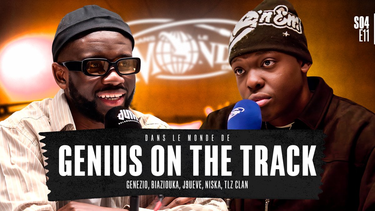 🎙 Nouvel épisode en ligne !

Pour ce 11e épisode de la saison 4, on a eu le plaisir de recevoir <a href="/genius_track/">Genius</a> !

L'éducation musicale avec ses proches, Flying Lotus, son travail avec Genezio, Niska, l’école A.V.A. avec Biaziouka, TLZ Clan et plus...⬇

👉🏾 dlm4.podlink.to/DansLeMondeDe
