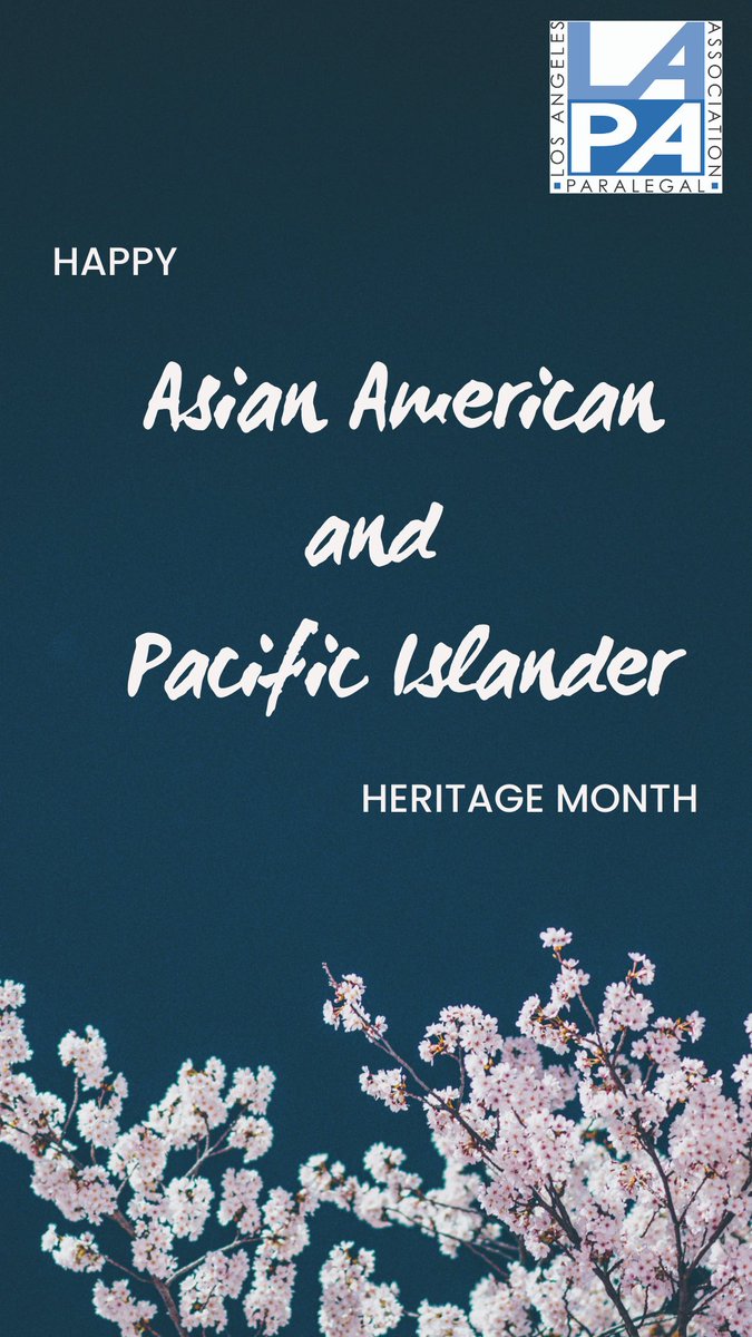 Join LAPA as we recognize Asian Pacific American Heritage Month. Let's continue to uplift &amp; celebrate the accomplishments and history of the multicultural communities across Los Angeles and beyond.

#diversityequityinclusion