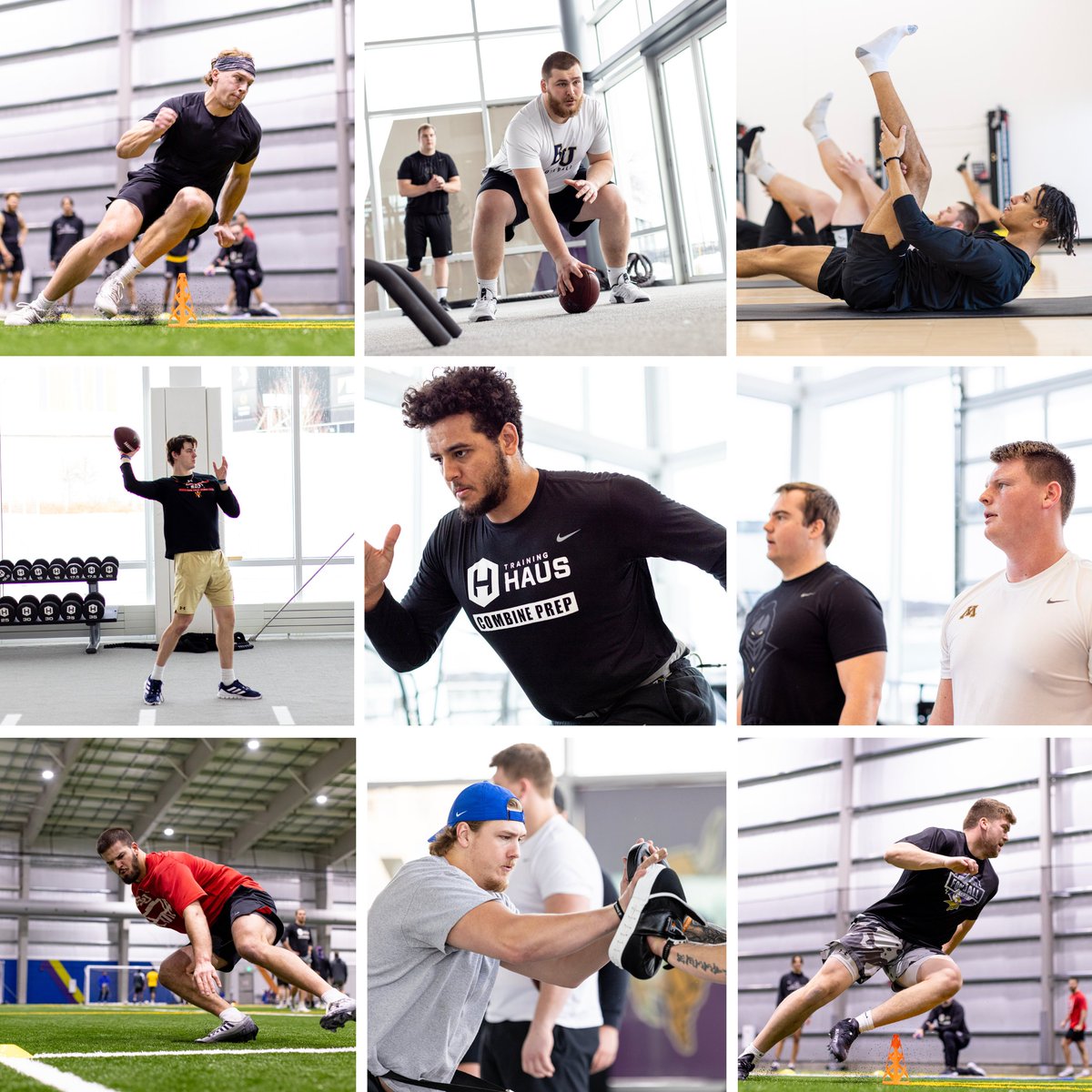 thetrainingHAUS's tweet photo. From #NFLCombinePrep to the pros, congrats to our #HAUSBUILT standouts who will get their shot at the next level!
Full info on @jmschmitz1999, @blaing3, @ryan_swoboda, @HarrisLachance, @Sinclair_73, @eliweber17, @5zekiel, @BIG_ZDOG, and @ReeceUdinski: https://t.co/G37OuMzr0J https://t.co/U8ACaJitai